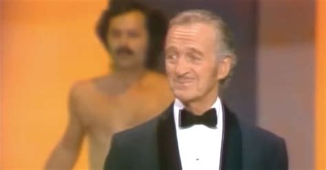 david niven gay|The Tragic Story Behind The Infamous Oscar Streaker .